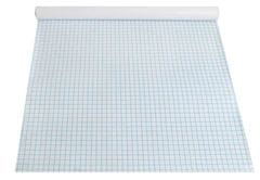 Ruhhy Samolepiaca biela PVC tabuľa 200x45 cm so 4 fixami a stierateľnou vrstvou