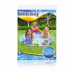 Bestway Nafukovací detský bazén s mäkkými stenami, 152x30cm, PVC, objem 101 litrov