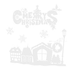 Ruhhy Vianočné nálepky na okná, PVC, 66 cm, hmotnosť 91g