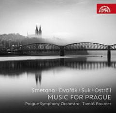 orchestr hl. m. Prahy Symfonický: Hudba pro Prahu - CD (Smetana, Dvořák, Suk, Ostrčil)