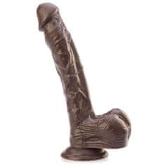 XSARA Dildo 25,5cm - na přísavce, mohutný penis – 74594855