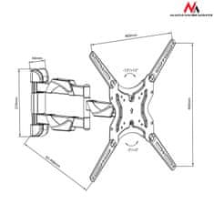 Maclean MC-743 46739 Držiak na TV alebo monitor 13-50 palcov 30 kg