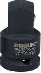 Proline Cr-mo rázový adaptér 3/4" nástrčka -1/2 stopka, prolín