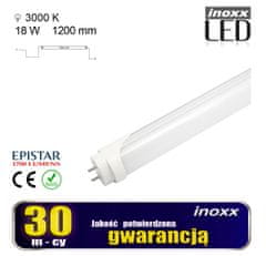 slomart LED žiarivka 120cm 18w 3000k t8 g13 teplá