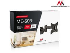 Maclean Maclean držiak na TV alebo monitor, univerzálny, max vesa 200x200, 13-42", 30 kg, čierny, MC-503A B