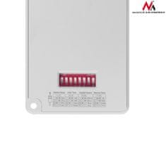 Maclean Mikrovlnný pohybový senzor Maclean, LED napájanie so stmievačom, dosah 2m-8m, MCE145 W