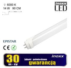 slomart LED žiarivka 90cm 14w 6000k T8, jednostranná, studená