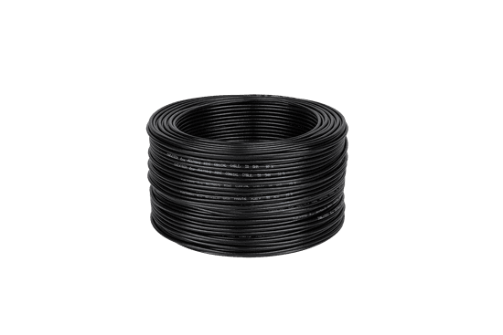 Cabletech RG174 koaxiálny kábel 50 Ohm 100m čierny