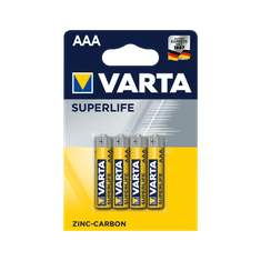 VARTA Batéria VARTA R03 SUPERLIFE 4 ks/bl.