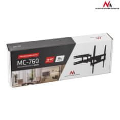 Maclean Maclean držiak na TV alebo monitor, univerzálny, max VESA 400x400, 26-55", 30kg, čierny, MC-760