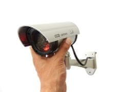 CE Dummy tube kamera, IR LED, strieborná, IR1100S