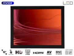 slomart Dotykový monitor s otvoreným rámom LED 10 palcový vga hdmi usb bnc av 12v 230v