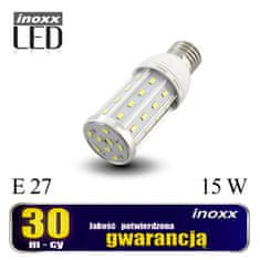 slomart E27 LED žiarovka kukuričná 15w kovová 3000k teplá