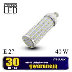 slomart E27 LED žiarovka kukuričná 40w kovová 3000k teplá