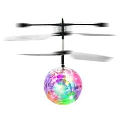 slomart AG362D Lietajúca UFO LED disco guľa