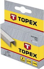 Topex Spony typu J, 6 mm, 1000 ks.