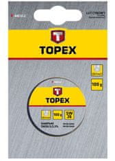 Topex Cínová spájka 60% Sn, drôt 0,7 mm, 100 g