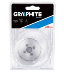 Graphite Dierovacia píla na bimetal 60 mm