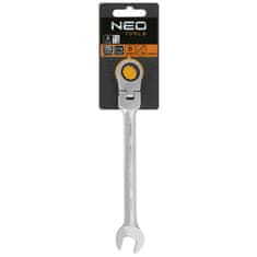 NEO Kombinovaný kľúč s kĺbom a račňou 8 mm