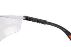 NEO Polykarbonátové bezpečnostné okuliare, biele sklá