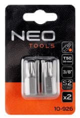 NEO Bit TORX T50 x 30 mm, S2 x 2 ks.