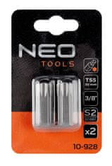 NEO Bit TORX T55 x 30 mm, S2 x 2 ks.