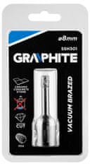 Graphite Diamantová dierová píla 8 mm x M14