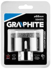 Graphite Diamantová dierová píla 68 mm x M14