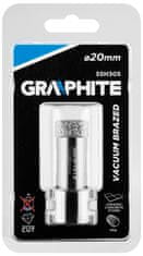 Graphite Diamantová dierová píla 20 mm x M14