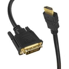 Maclean Kábel Maclean DVI-HDMI, v1.4, 2m, MCTV-717