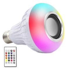 slomart ZD7G Farebná LED žiarovka RGB Bluetooth reproduktor