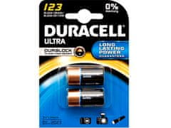 Blow 8702# Lítiová batéria 3v`cr123 duracell blister 2 ks