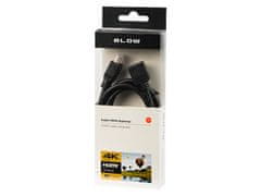 Blow 92-603# HDMI-HDMI klasický konektor, lomený, 1,5 m