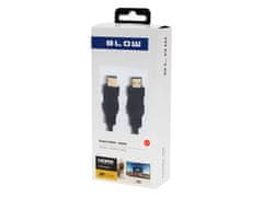 Blow 92-601# HDMI-HDMI klasický konektor, rovný, 3m