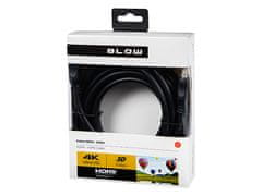 Blow 92-602# HDMI-HDMI klasický konektor, rovný, 5 m