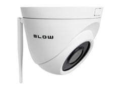 Blow 77-793# Fúkacia kamera wifi ip 5MP kovová bl-i5fk36twm/sd/wifi kupola biela 3,6mm