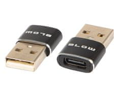 Blow 75-796# USB adaptér, zásuvka USB-C, zástrčka USB