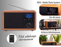 Adler AD 1184 DAB + bluetooth rádio testpl