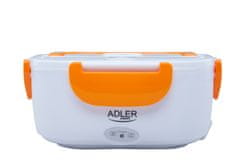 Adler AD 4474 oranžová Nádoba na potraviny - vyhrievaná