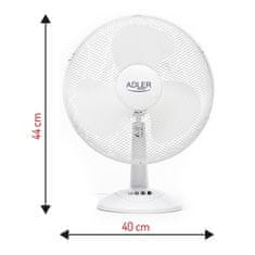 Adler AD 7304 Stolný ventilátor 40cm