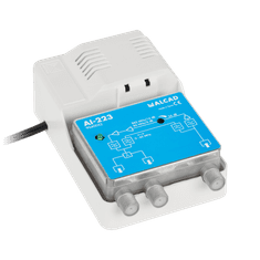 ALCAD CATV interný anténny zosilňovač (RP 65 MHz) 12V AI-223 ALCAD