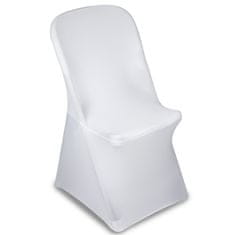 GreenBlue Poťah cateringovej stoličky biely Zelenomodrý, 88x50x45cm, Spandex, GB374