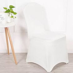 GreenBlue Poťah cateringovej stoličky biely Zelenomodrý, 88x50x45cm, Spandex, GB374