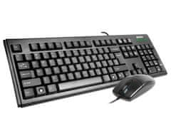 A4Tech A4TECH KM-72620D USB Black set klávesnice + myš