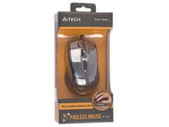 A4Tech A4TECH V-TRACK N-500F-1 Lesklá šedá USB myš