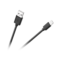 Cabletech USB A - Lightning prepojovací kábel 1m