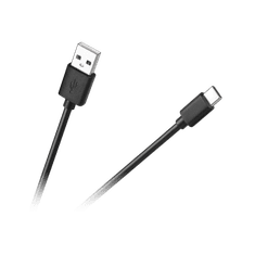 Cabletech USB A - USB C prepojovací kábel 1m.