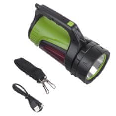 Maclean LED baterka Maclean 3v1, funkcia power banky, 3 režimy svietenia, 5W XM-L-T6, studená biela 6500K, 3,7V 3x18650, 4500mAh, MCE345