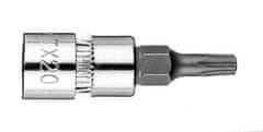 NEO Bit TORX TX20 na pätici 1/4", krátky, 37 mm