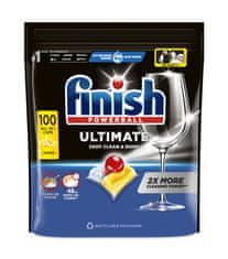 Finish Ultimate All in 1 Lemon Sparkle - kapsule do umývačky riadu 100 ks